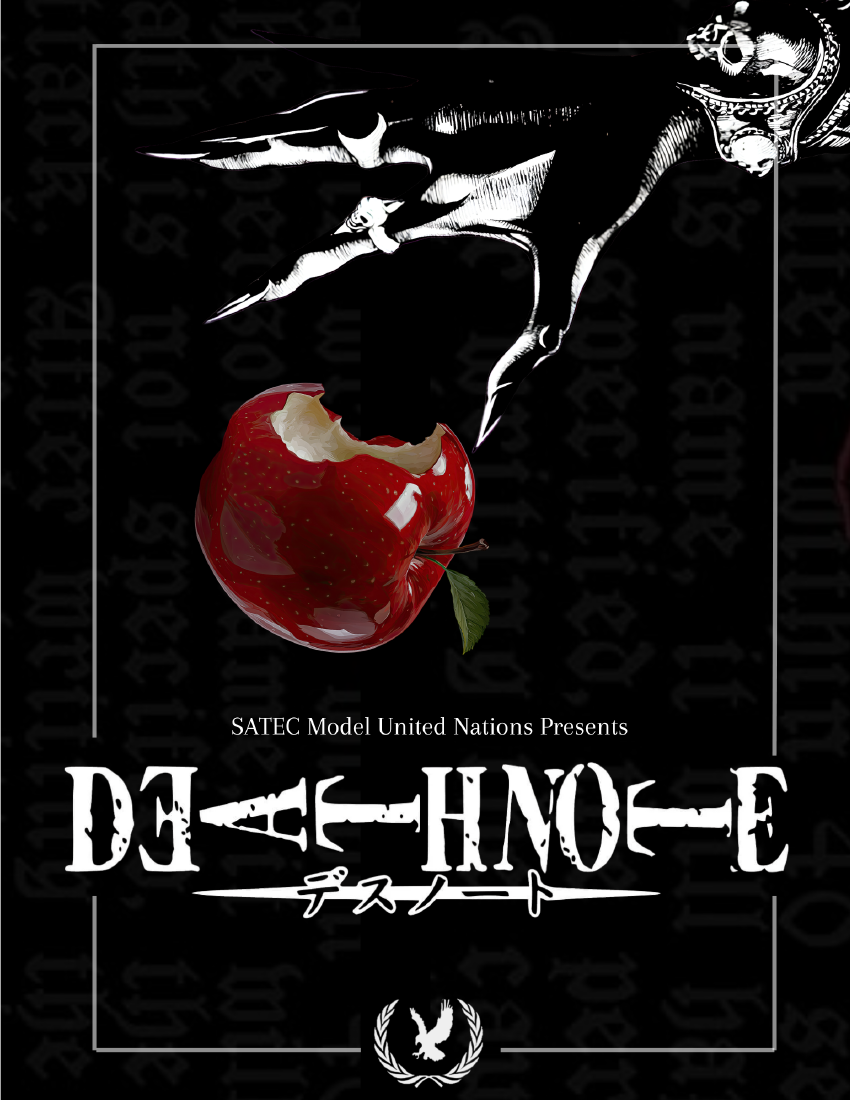 Cover of the Death Note background guide
